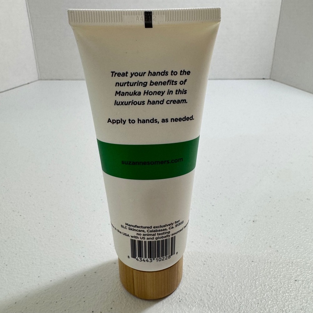 Suzanne Organics Manuka Honey Hand Cream Floating‎ Gardenia Toxic Free 3 Fl Oz